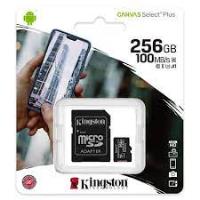 KINGSTON 256GB MicroSD CL10 SDCS2/256GB 100MB/S-85MB/S Kart